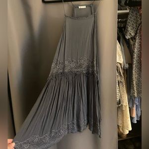 Flowy Gray Intimately Free People Dress